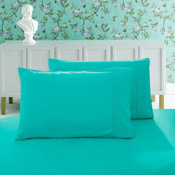 1000TC Premium Ultra Soft Queen size Pillowcases 2-Pack