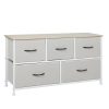 Storage Cabinet Tower Chest of Drawers Dresser Tallboy