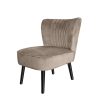 Accent Chair Velvet Sofa Single Seater Lounge Shell Scallop Home