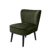 Accent Chair Velvet Sofa Single Seater Lounge Shell Scallop Home
