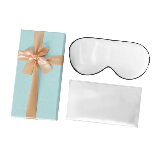 100% Mulberry Silk Pillow Case Eye Mask Set Both Sided 25 Momme