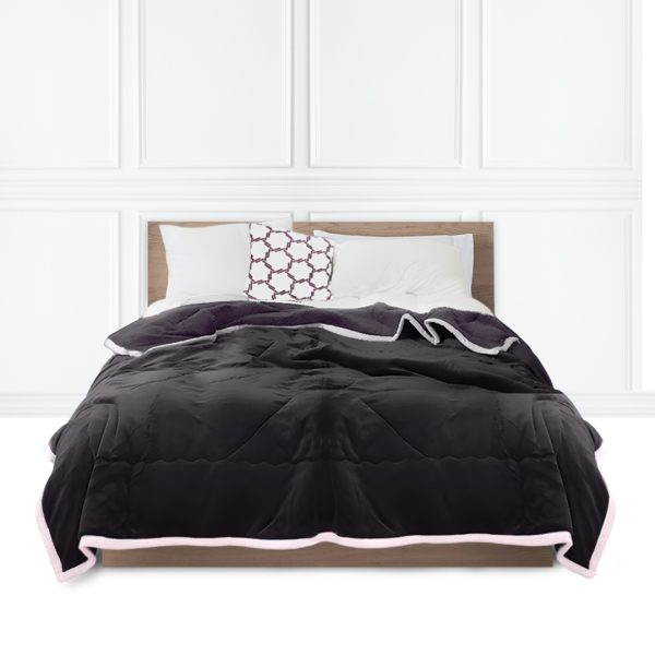 Throw Blanket Warm Cozy Double Sided Thick Flannel Coverlet Fleece Bed Sofa Comforter