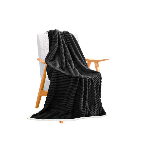 Throw Blanket Warm Cozy Double Sided Thick Flannel Coverlet Fleece Bed Sofa Comforter