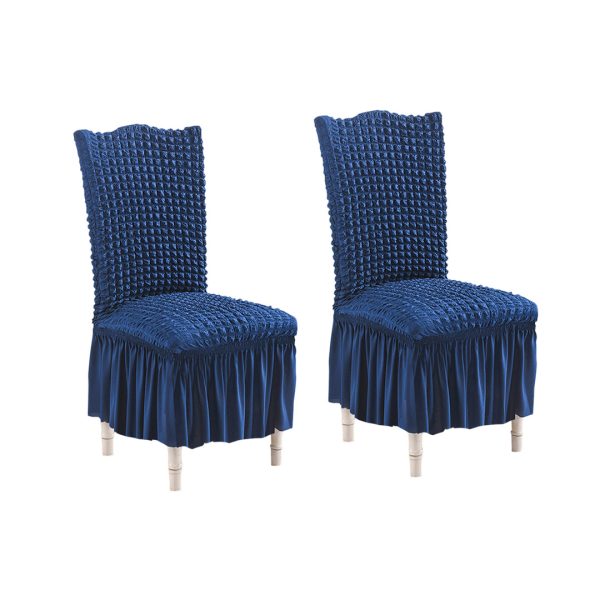 Chair Cover Seat Protector with Ruffle Skirt Stretch Slipcover Wedding Party Home Decor