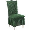 Chair Cover Seat Protector with Ruffle Skirt Stretch Slipcover Wedding Party Home Decor
