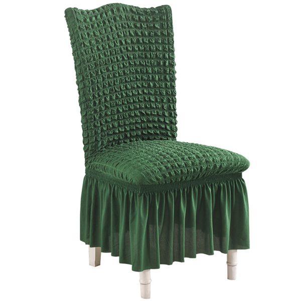 Chair Cover Seat Protector with Ruffle Skirt Stretch Slipcover Wedding Party Home Decor