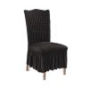 Chair Cover Seat Protector with Ruffle Skirt Stretch Slipcover Wedding Party Home Decor