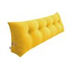 100cm Triangular Wedge Bed Pillow Headboard Backrest Bedside Tatami Cushion Home Decor