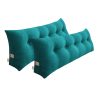 100cm Triangular Wedge Bed Pillow Headboard Backrest Bedside Tatami Cushion Home Decor