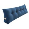 120cm Triangular Wedge Bed Pillow Headboard Backrest Bedside Tatami Cushion Home Decor