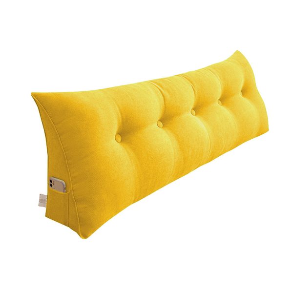 180cm Triangular Wedge Bed Pillow Headboard Backrest Bedside Tatami Cushion Home Decor