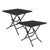 Dining Table Portable Square Surface Space Saving Folding Desk Home Decor