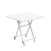 Dining Table Portable Square Surface Space Saving Folding Desk Home Decor