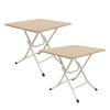 Dining Table Portable Square Surface Space Saving Folding Desk Home Decor