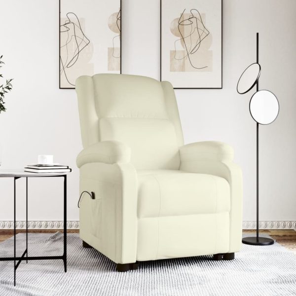 Stand up Reclining Chair Real Leather