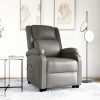 Stand up Reclining Chair Real Leather