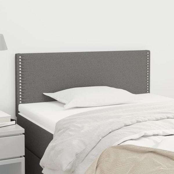 Headboard Dark Grey Fabric