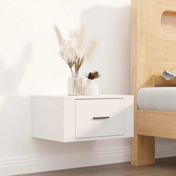 Sandhurst Wall-mounted Bedside Cabinet 50x36x25 cm