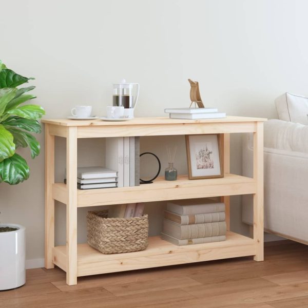 Console Table Solid Wood Pine