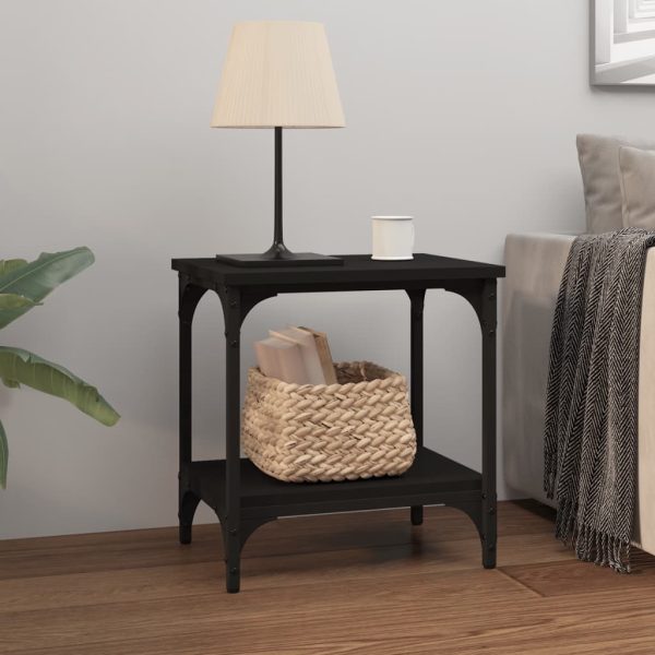 Albert Side Table 40x30x42 cm Engineered Wood