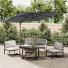 LED Cantilever Umbrella 400×300 cm