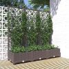 Garden Planter with Trellis PP