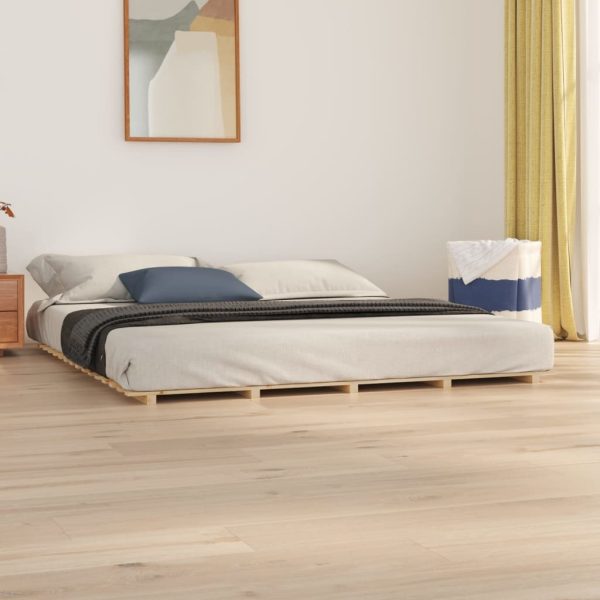Bed Frame Solid Wood Pine