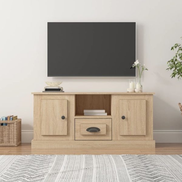 TV Cabinet 100×35.5×45 cm Engineered Wood