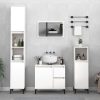 Bathroom Cabinet 65x33x60 cm Engineered Wood