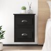 Wall-mounted Bedside Cabinet 41.5x36x53cm