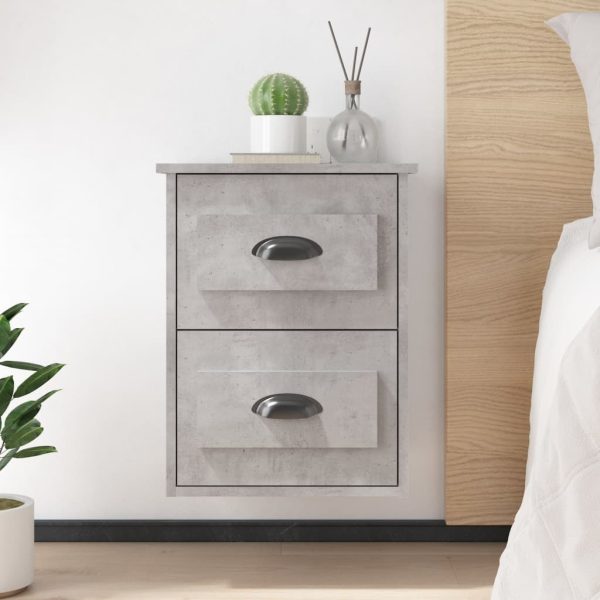Wall-mounted Bedside Cabinet 41.5x36x53cm