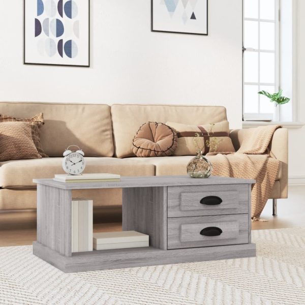 Coffee Table 90x50x35 cm Engineered Wood