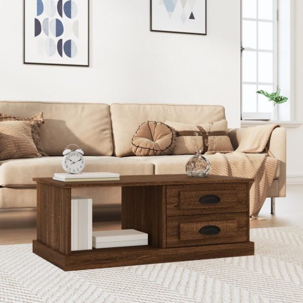 Coffee Table 90x50x35 cm Engineered Wood