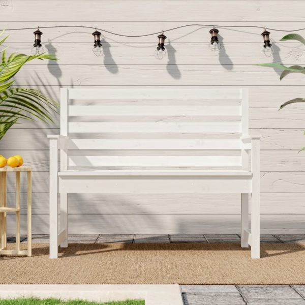 Garden Bench Solid Wood Pine