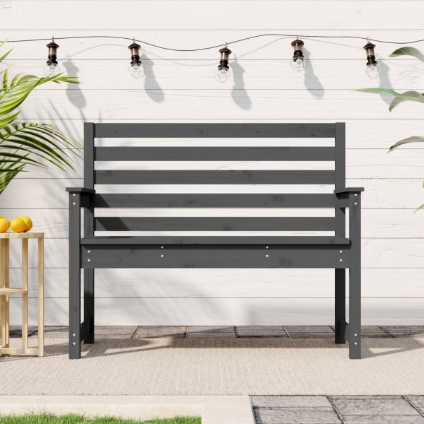 Garden Bench Solid Wood Pine