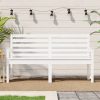 Garden Bench Solid Wood Pine