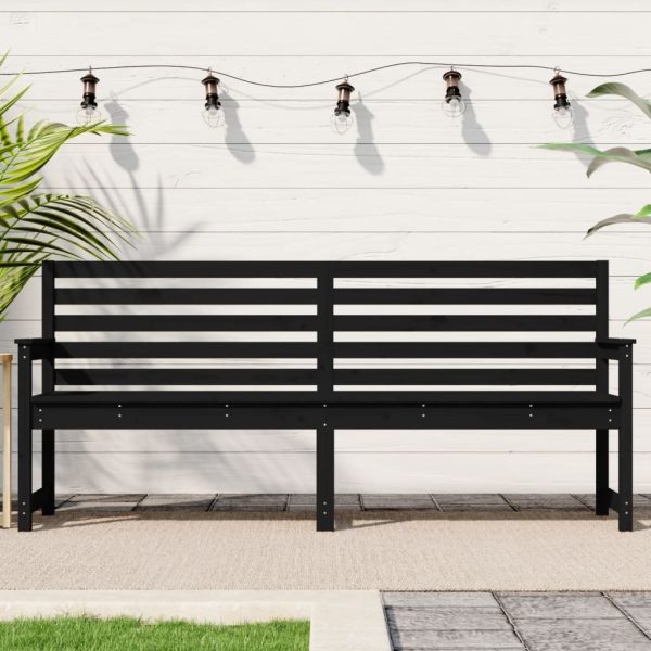 Garden Bench Solid Wood Pine