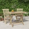 Folding Garden Table 120x70x75 cm Solid Wood Teak