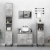 Bathroom Cabinet 30x30x190 cm Engineered Wood