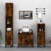 Bathroom Cabinet 30x30x190 cm Engineered Wood