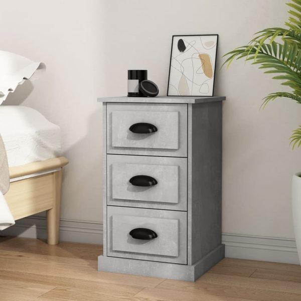 Bedside Cabinet 39x39x67 cm Engineered Wood