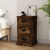 Bedside Cabinet 39x39x67 cm Engineered Wood