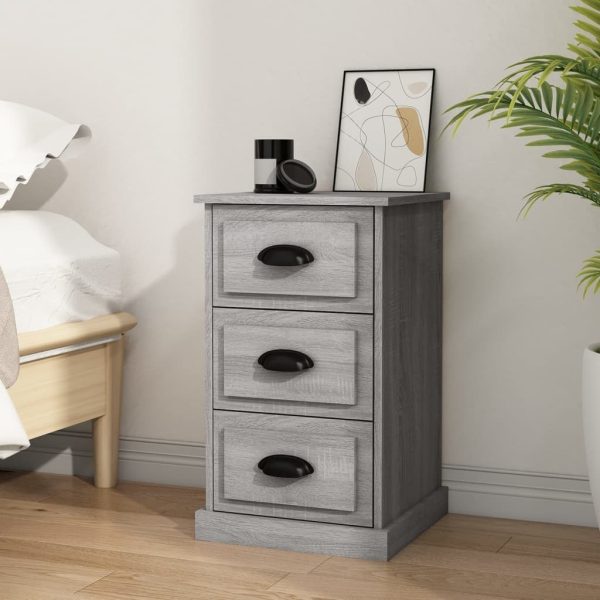 Bedside Cabinet 39x39x67 cm Engineered Wood