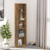 5-Tier Book Cabinet Engineered Wood