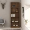 5-Tier Book Cabinet Engineered Wood