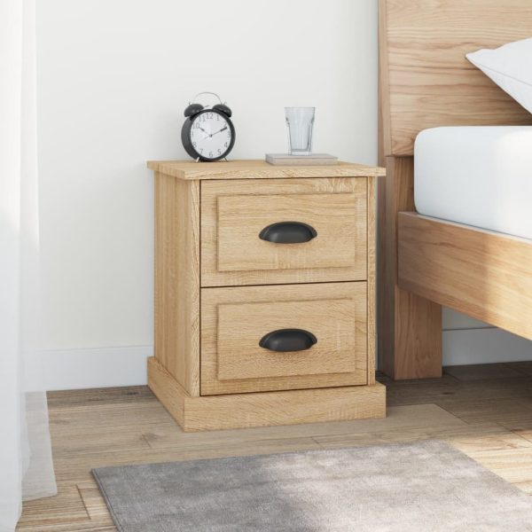 Bedside Cabinet 39x39x47.5 cm Engineered Wood