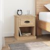 Bedside Cabinet 39x39x47.5 cm Engineered Wood