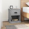 Bedside Cabinet 39x39x47.5 cm Engineered Wood