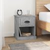 Bedside Cabinet 39x39x47.5 cm Engineered Wood