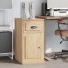 Side Cabinet with Drawer 40x50x75 cm Engineered Wood